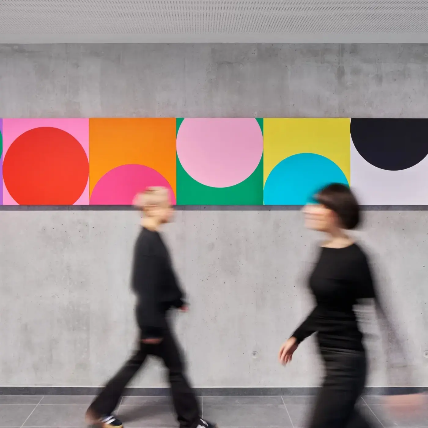 Kapitza Colour Wayfinding im Sportzentrum Murrtal-Arena Backnang